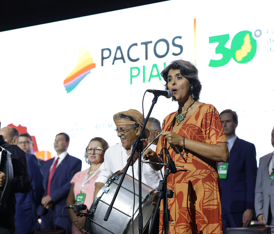 Estandes do evento Pactos pelo Piauí